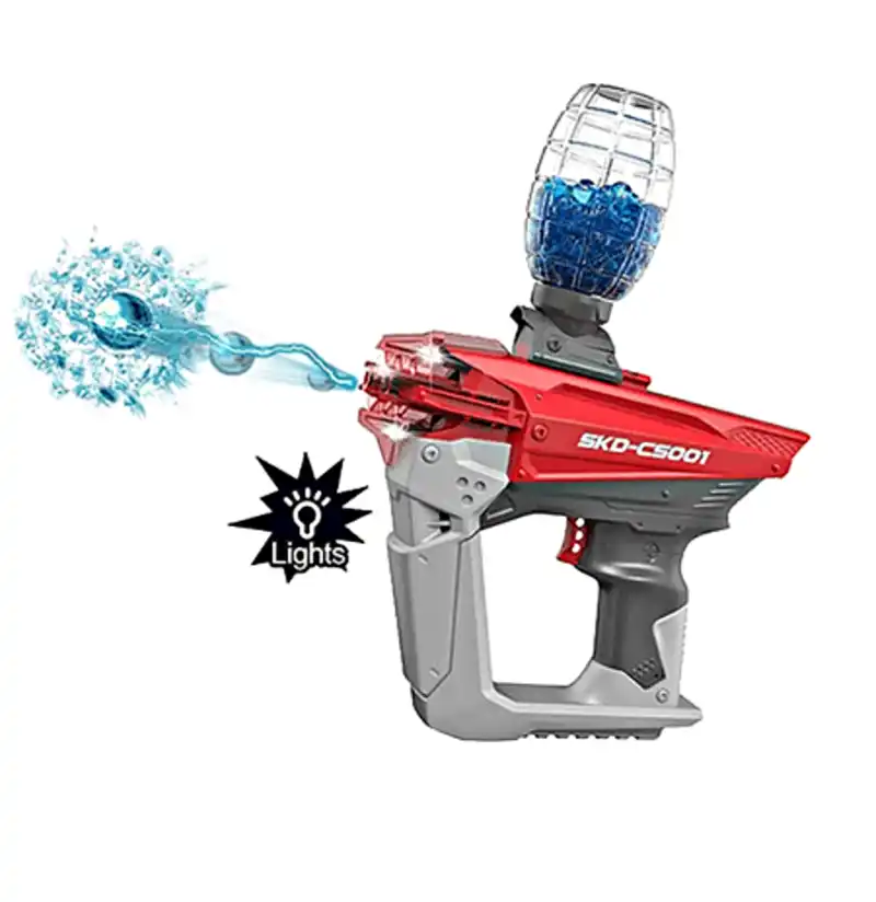 تفنگ تیر ژله ای رگباری Blaster CS001 SKD (درجه 1) رنگ تصادفی