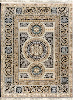 فرش داریوش 1500 شانه کد 1561 زمینه سورمه ای  (برجسته)