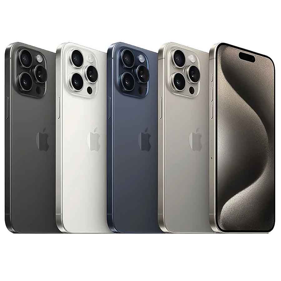 گوشی موبایل طرح آیفون iphone 15 pro max نسخه کلون دو سیم کارت ظرفیت 16 گیگابایت رم 6 طرح اصلی (حافظه نمایشی 512 گیگابایت)
