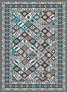 گلیم ماشینی رحیمی یزد کد591 (غیربرجسته)